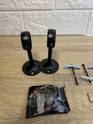 Set de 2 soportes ajustables de techo