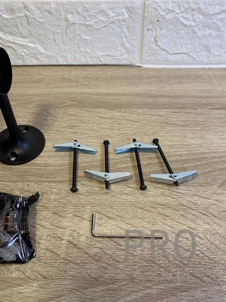 Set de 2 soportes ajustables de techo