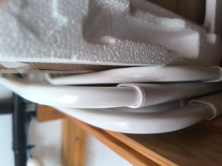 Barra extensible IKEA MULIG blanca 60-90cm