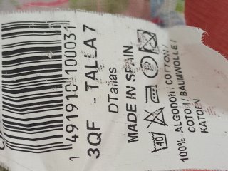 Camisa DARIO BELTRAN manga larga XXXL