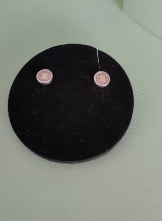 Pendientes botón Tous Plata. Con caja