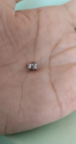 Pendientes botón Tous Plata. Con caja