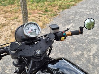BMW K100 Cafe Racer Negra