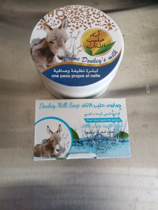 Crema y Jabón Leche de Burra