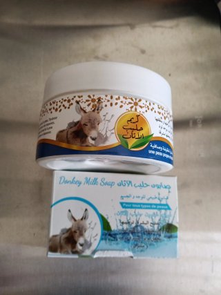 Crema y Jabón Leche de Burra
