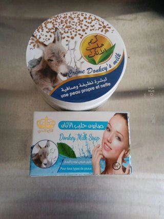 Crema y Jabón Leche de Burra