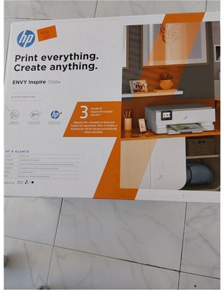 HP Envy Inspire 7220e 242P6B - Stampante multifunzione a getto d'inchiostro A4 a colori - Wi-Fi - stampa fronte/retro automatica