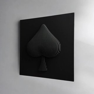 Cuadro Escultura Poker