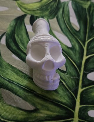 Silbato Calavera Impreso 3D