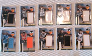 Colección cromos Valencia camiseta Mundicromo