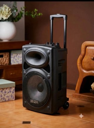 Altavoz Ibiza con ruedas y asa