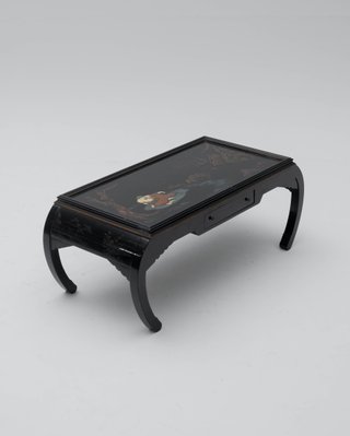 Mesa de centro estilo oriental