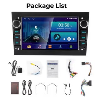 Radio Multimedia de coche 2Din para Opel Astra,