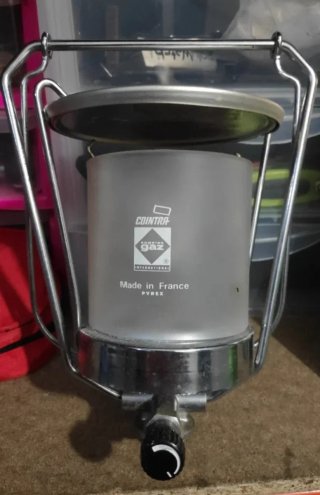 Lámpara Camping COINTRA Gas Pyrex