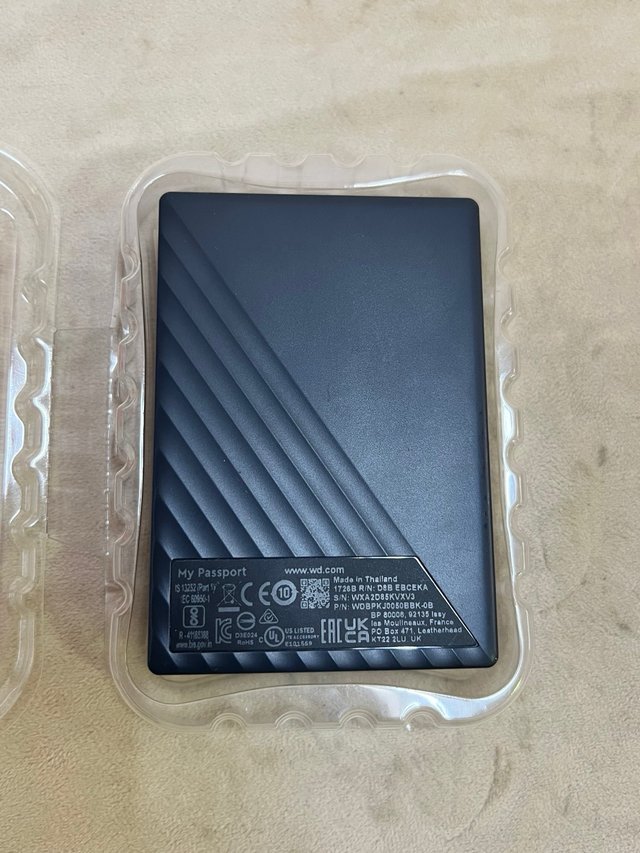 WD My Passport 5TB Disco Duro Externo Portátil