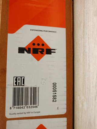 Radiador NRF 51582 BMW Serie 3