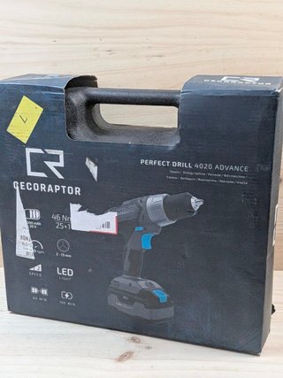 Taladro Cecotec 20V 46Nm 40 Accesorios