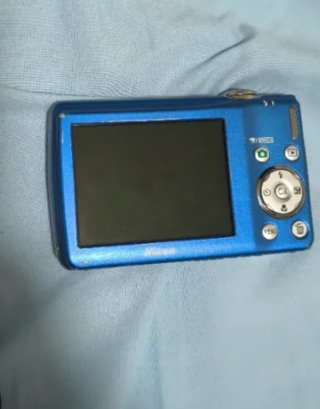 Camara azul nikon