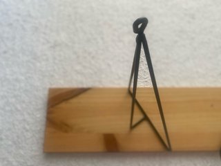 Estantería madera maciza y hierro negro