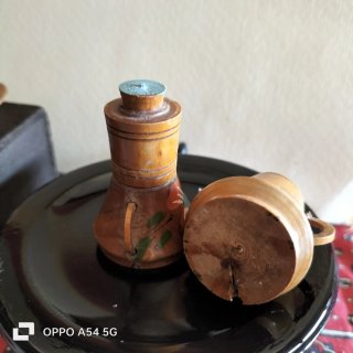 W 37. Servizio bambole legno anni '70 Bulgaria