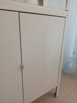 Estantería Metálica Ikea terraza