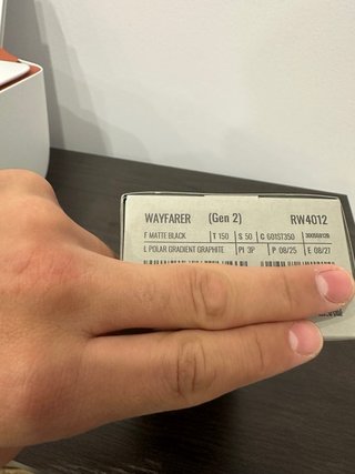 RayBan Meta Wayfarer Gen 2 PRECINTADAS