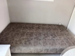 Sofá Cama Beige/Gris