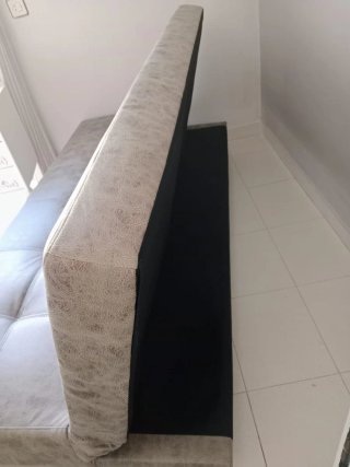 Sofá Cama Beige/Gris