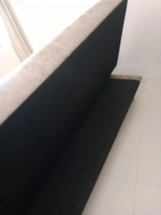 Sofá Cama Beige/Gris