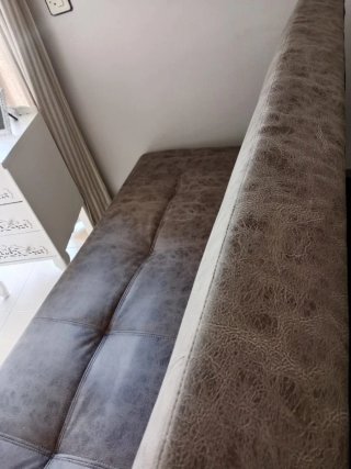 Sofá Cama Beige/Gris