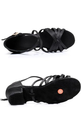 Zapatos Baile Latino Profesionales Negros