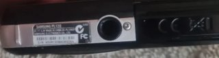 Cámara Samsung PL120 Negra