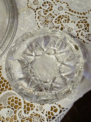 Posacenere in Cristallo.