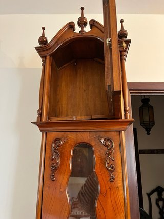 Caja de reloj de madera