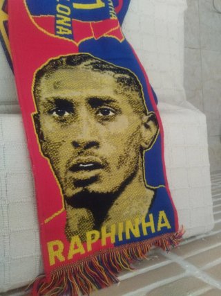 Bufanda FC Barcelona Camp Nou Raphinha