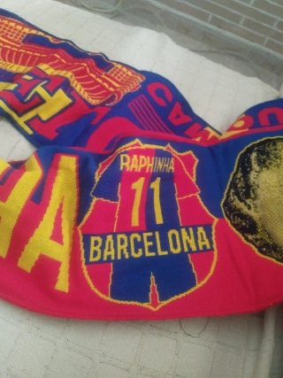 Bufanda FC Barcelona Camp Nou Raphinha