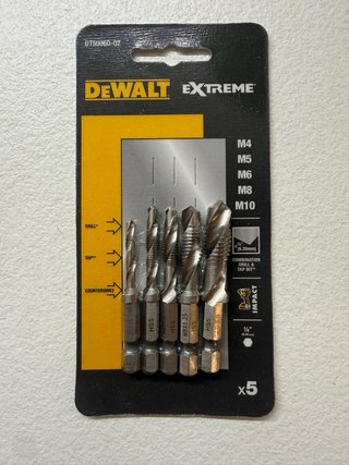 Kit 5 punte maschio DeWalt Extreme