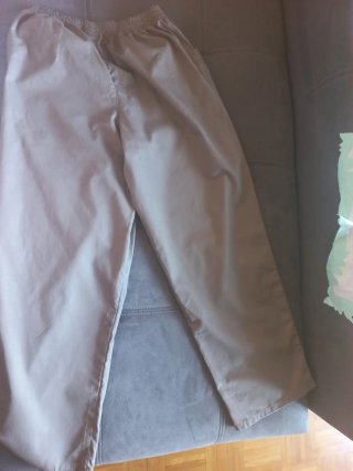 Pantalón de trabajo gris