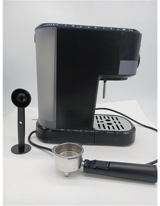 Cecotec Cafetera Express Power Espresso 20 Pecan Pro. 1100 W - Tecnología ForceAroma de 20bars - Vaporizador Orientable - Brazo Dob