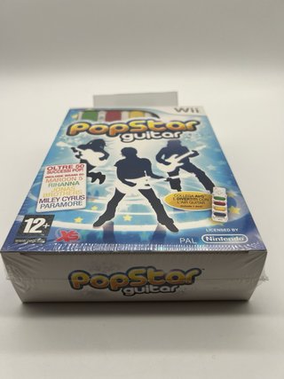 PopStar Guitar per Wii new sealed pal