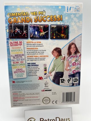 PopStar Guitar per Wii new sealed pal