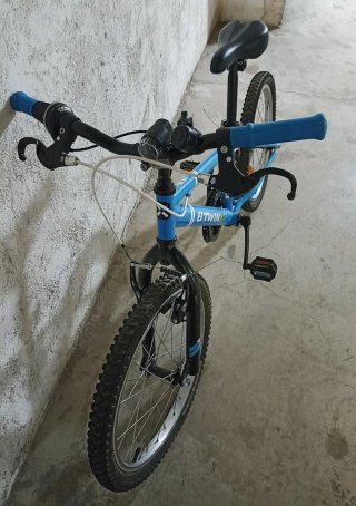 Bicicleta Infantil B-Twin Racing 320 Azul