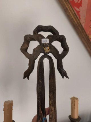 Apliques Luis XVI lazos