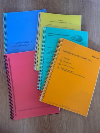 Libros de texto psicología UNED