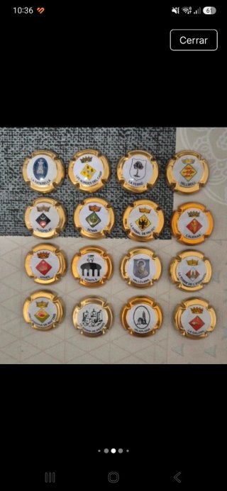Plaques de cava de Tarragona
