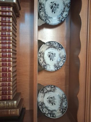3 Antichi Piatti Decorativi