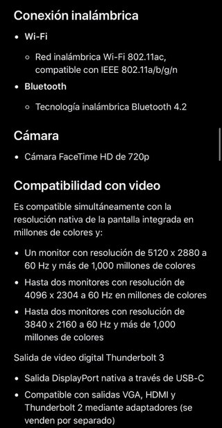 MacBook Pro 2017 Nunca usado