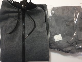 Pantalón con bolsillos y sudadera de trabajo (L)