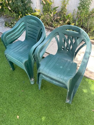 Sillas de jardín apilables
