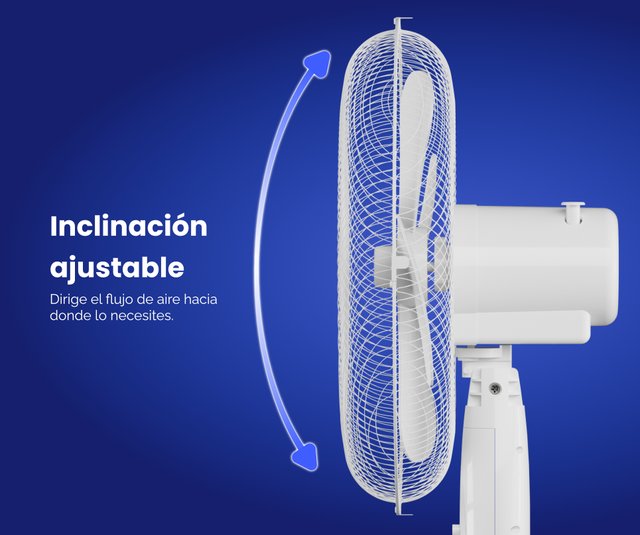 Ventilador de pie 40 cm / 45w NUEVO